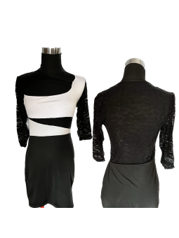 MINI VESTIDO NEGRO