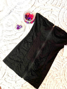 VESTIDO SIN TIRANTES