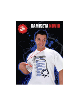 CAMISETA PRUEBAS PARA EL NOVIO