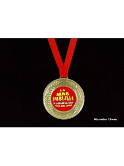 MEDALLA A LA MAS DIABLILLA