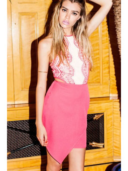 VESTIDO ROSA