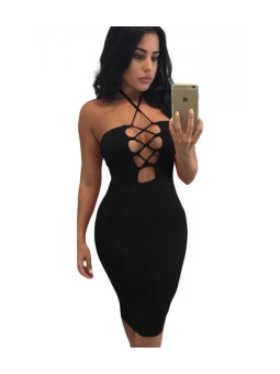 VESTIDO TUBO NEGRO